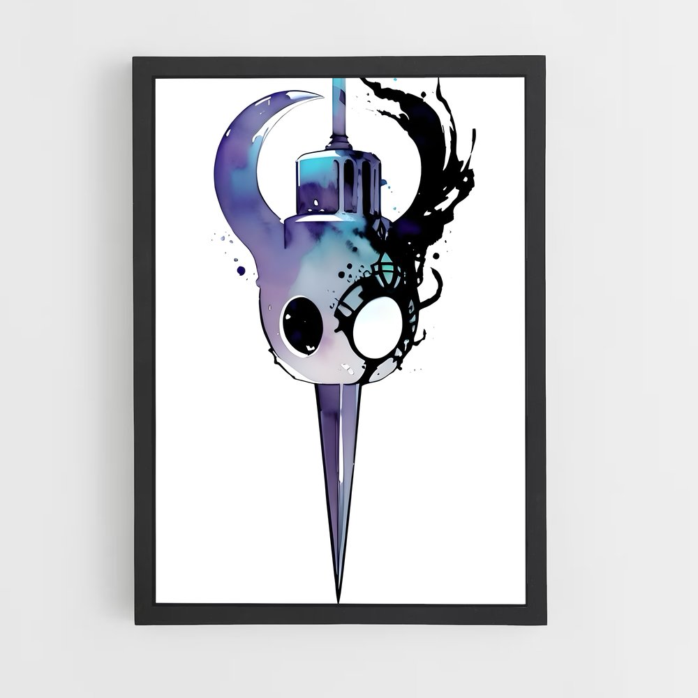 Poster Knight hollow – affiche Hollow Knight (vue 2)